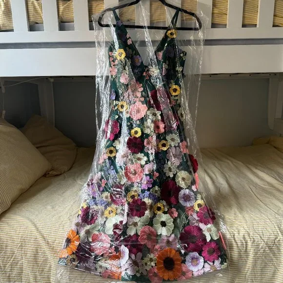 Helsi Mia Floral Embroidered Midi Dress - Picture 4 of 7